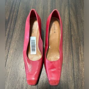 Studio 36 Red pumps size 8
